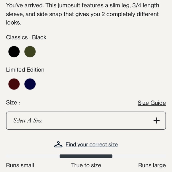 NWT ADAY Destination Jumpsuit Black XS - Stretch Convertible Cropped - Picture 8 of 10